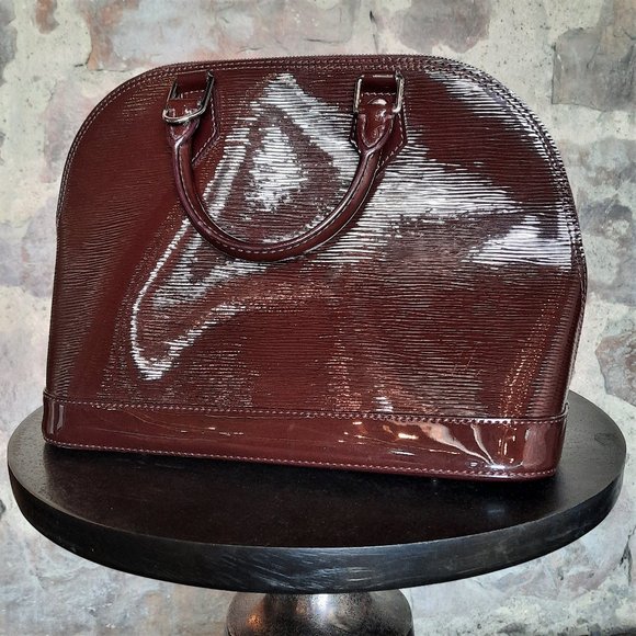 Louis Vuitton Burgundy Satchel - Picture 2 of 11